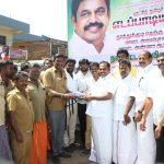 மார்க்சிஸ்ட் கம்யூனிஸ்ட் கட்சியின் நெல்லை மாவட்டக்குழு அலுவலகம் மீது தாக்குதல் நடத்தியவர்கள் மீது நடவடிக்கை எடுக்க கோரி  தூத்துக்குடியில் கண்டன ஆர்ப்பாட்டம் நடைபெற்றது.