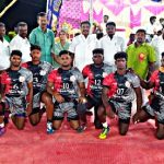 குளத்தூர் தேவேந்திர குல வேளாளர் உறவின் முறைக்கு பாத்தியப்பட்ட  ஸ்ரீமுத்துமாலையம்மன் கோவில் ஆனி பெருந்திருவிழாவை முன்னிட்டு,விளாத்திகுளம் சட்டமன்ற உறுப்பினர் G.V.மார்கண்டேயன் கபடி போட்டியினை துவக்கி வைத்தார்