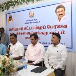 திமுக மாநில நெசவாளர் அணி நிர்வாகிகள் சந்திப்பு; அமைச்சர் உதயநிதியிடம் வாழ்த்து