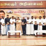 அம்மையார் ஜெயலலிதா குறித்து பேசும்போது கூட சிந்தித்து பேச வேண்டும்: தஞ்சாவூர் மகளிர் அணி நிர்வாகிகள் கூட்டத்தில் கனிமொழி கருணாநிதி எம்.பி பேச்சு